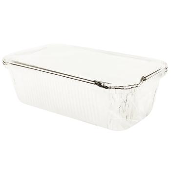 TCM Foil Container with Lid 900ml 3pcs - buy, prices for Supermarket "Kharkiv" - photo 1