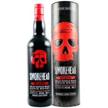 Smokehead Sherry Bomb Box Whiskey 48% 0.7l - buy, prices for - photo 4