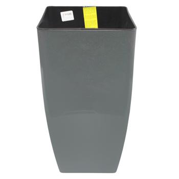 Aleana Quadro Flowerpot 22х41.5cm Granite
