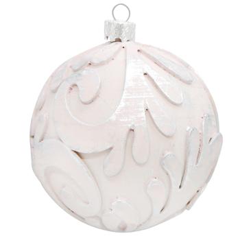 Silver-Blue Openwork Ball 80mm - buy, prices for Za Raz - photo 1