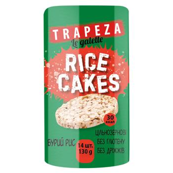 Trapeza Rice Cakes 130g - buy, prices for NOVUS - photo 1