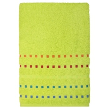 Mosaic Terry Towel Green 70х140cm - buy, prices for MegaMarket - photo 1