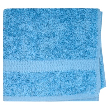 Terry Towel Border Blue 50х90cm 124229 - buy, prices for - photo 1