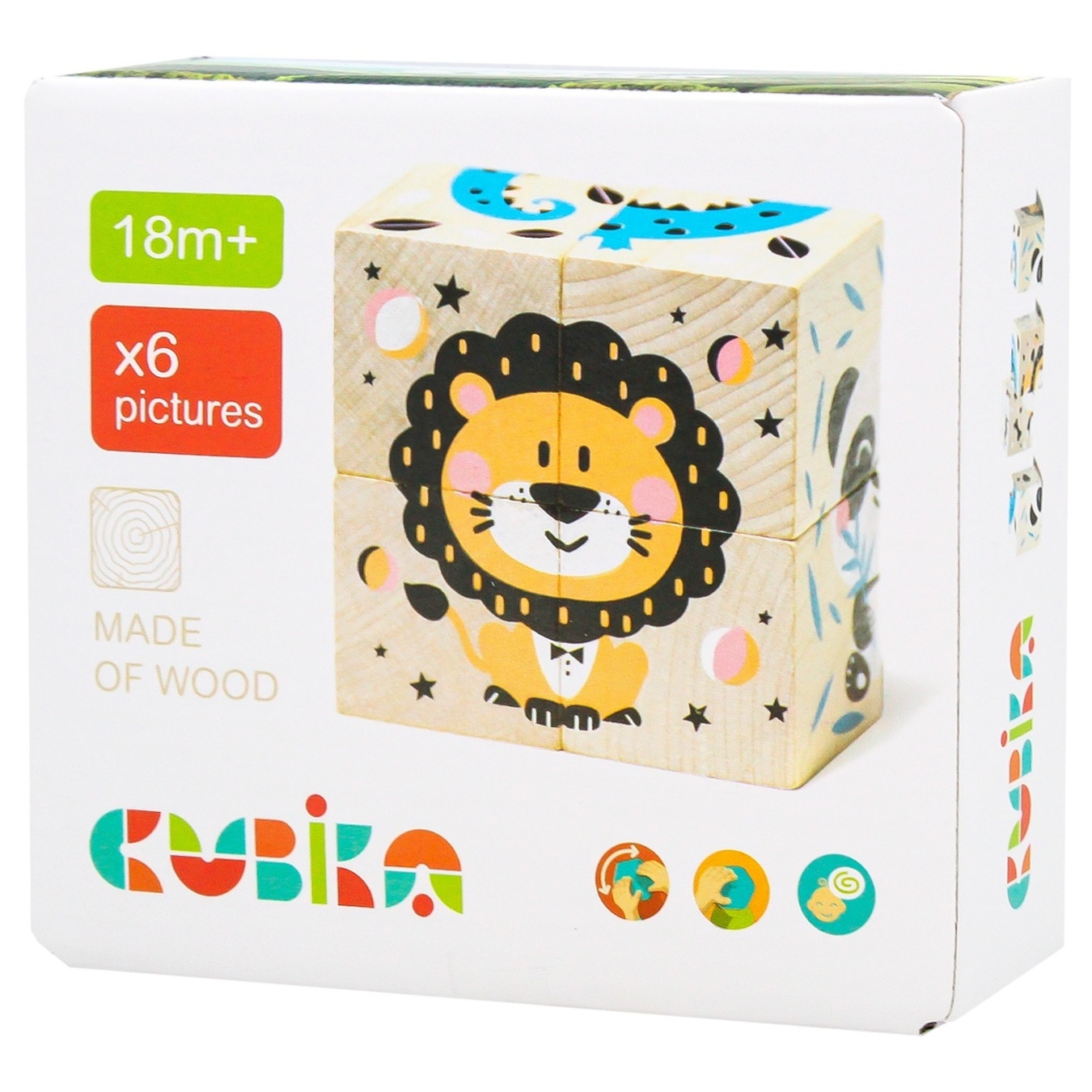 

Кубики Cubika Зверушки
