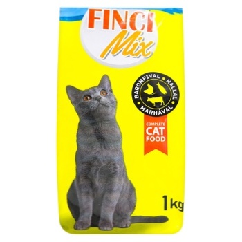 Корм Finci Mix сухой для кошек 1кг - купить, цены на ULTRAMARKET - фото 2