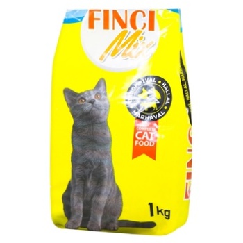 Корм Finci Mix сухий для котів 1кг - купити, ціни на ULTRAMARKET - фото 1