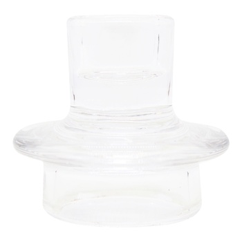 LeGlass Glass Candlestick 7cm - buy, prices for MegaMarket - photo 1