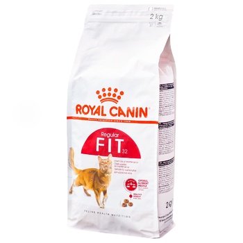 Royal Canin Fit 32 Dry Food with Poultry for Indoor and Outdoor Cats 2kg - buy, prices for MasterZoo - photo 2