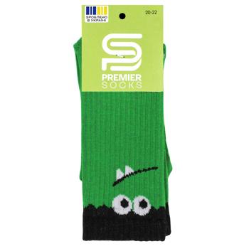 Premier Socks Croco High Teenage Socks with Elastic and Mesh on the Foot s.20-22 - buy, prices for NOVUS - photo 1
