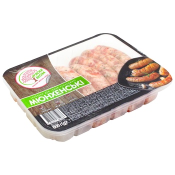 M'yasna Vesna Chilled Munich Grill Sausages 600g - buy, prices for Auchan - photo 1