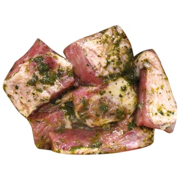 Meat for Barbecue Basil Marinade from Pork Neck - buy, prices for - photo 1