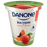Йогурт Danone персик-папайя 2,5% 260г
