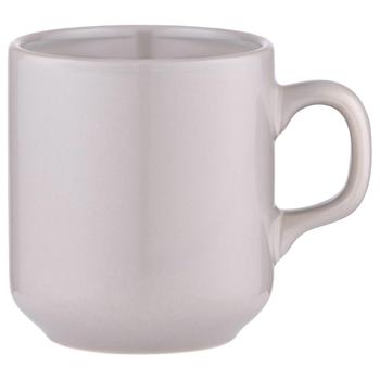 Чашка Ardesto Carlo серая 300мл - купить, цены на Таврия В - фото 1
