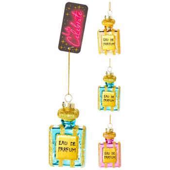 Украшение елочное Koopman бутылка для духов - купить, цены на NOVUS - фото 2