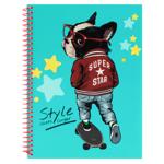 Notebook Optima checkered 80pages a5 Ukraine