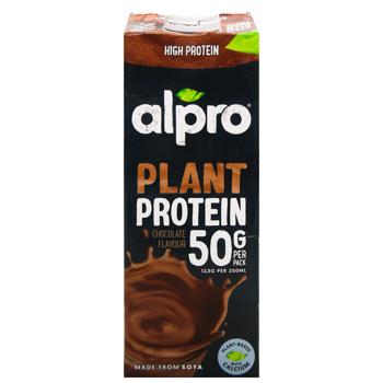 Напиток соевый Alpro Plant Protein со вкусом шоколада 1л - купить, цены на NOVUS - фото 3