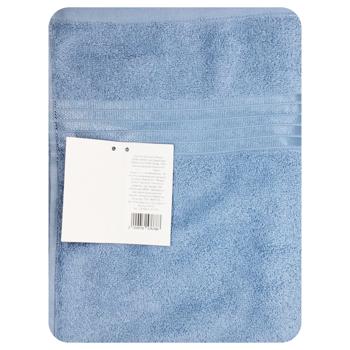Marva Blue Terry Towel 400 g/m2 50*90cm - buy, prices for Tavria V - photo 1