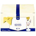 Metro Chef Sweet & Crunchy Heart Shaped Wafers 200pcs 700g