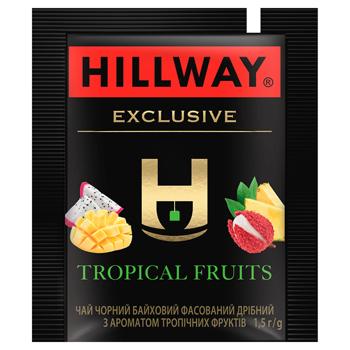 Чай чорний Hillway Exclusive Tropical Fruits 1,5г*25шт - купити, ціни на КОСМОС - фото 3
