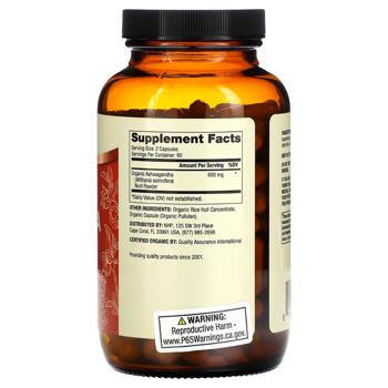 Ашваганда Dr. Mercola 180 капсул - купить, цены на Biotus - фото 3