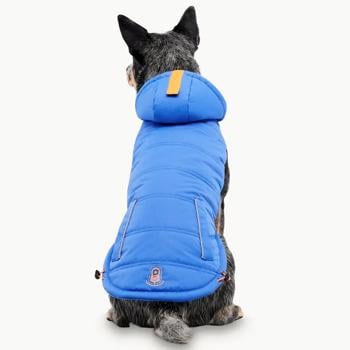 Goo-eez Hooded Signature Winter Jacket for Dogs with Hood s.2XS Blue - buy, prices for - photo 3