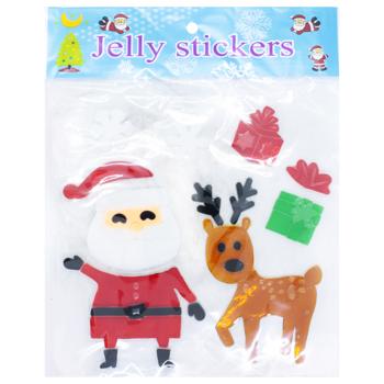 New Year's Silicone Stickers 19x19cm - buy, prices for - photo 8