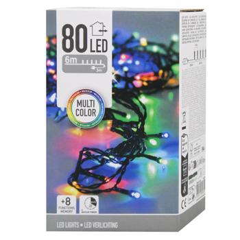 Koopman Multicilored Outdoor Electric Garland 9m - buy, prices for - photo 1