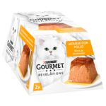Gourmet Revelations Mousse with Chicken and Gravy Wet Food for Adult Cats 57g x 2pcs