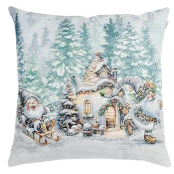 Подушка Прованс Казкові гноми-1 Салазки 45х45см