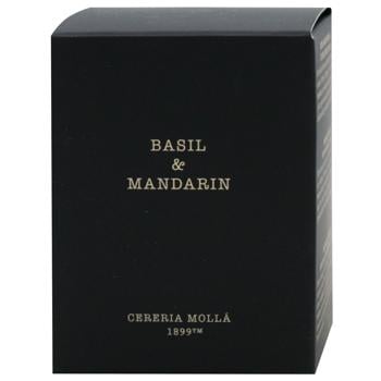 Cereria Molla Mini Basil & Mandarin Scented Candle 70g