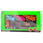 Krayina Igrashok Metal Trailer Toy with Cars AP7510