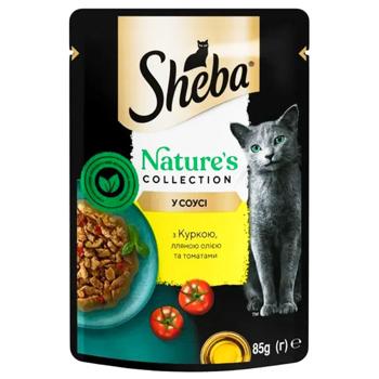 Sheba Nature's Collection набір вологого корму для котів 3+1 шт х 85 г - асорті - купити, ціни на MasterZoo - фото 5