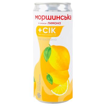 Morshynska Lemon Non-carbonated Drink 0.33l