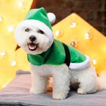 Попона для собак Pet Fashion Santa новогодняя р.XS зеленый - купить, цены на MasterZoo - фото 6