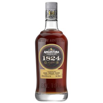 Angostura 1824 12 aged years rum 40% 0.7l - buy, prices for MegaMarket - photo 1