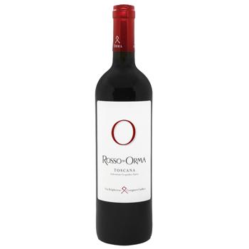 Вино Rosso Di Orma Toscana червоне сухе 13% 0,75л