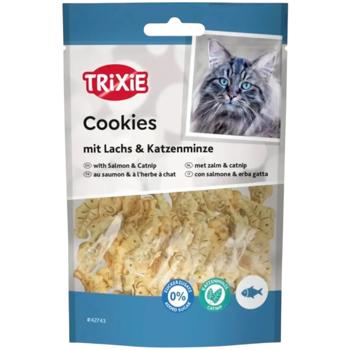 Ласощі для котів Trixie Cookies з лососем 50г - купити, ціни на MasterZoo - фото 1