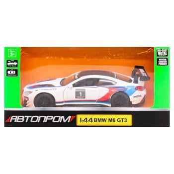 Игрушка Автопром BMW M6 GT3 машина металлическая 4368 - купить, цены на - фото 3