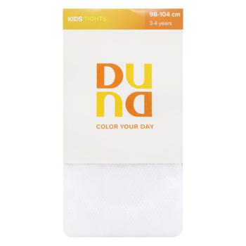 Duna White Children's Tights 16-18s - buy, prices for MegaMarket - photo 1