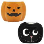 Actuel Halloween Candle in Ceramic Pot 7.8x5.7cm