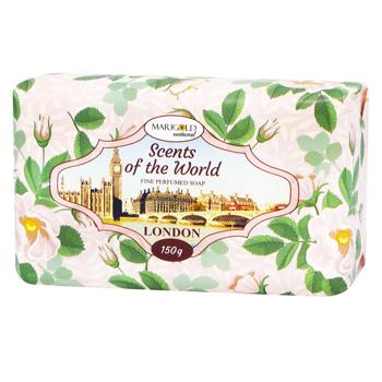 Мило тверде Marigold Natural London 150г - купити, ціни на КОСМОС - фото 1