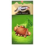 Munz Milk Chocolate with Whole Hazelnuts 100g