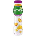 Aktivia Peach-Mango Lactose-Free Bifidoyogurt 0.8% 260g