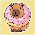 Картина за номерами Ideyka Солодкий капібара 30х30см