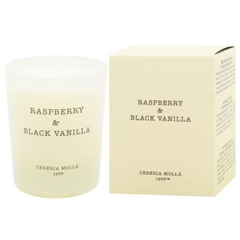 Аромасвеча Cereria Molla Raspberry & Black Vanilla мини 70г