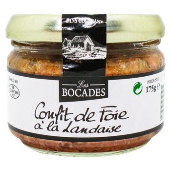 Les Bocades Liver Pate 175g - buy, prices for MegaMarket - photo 1