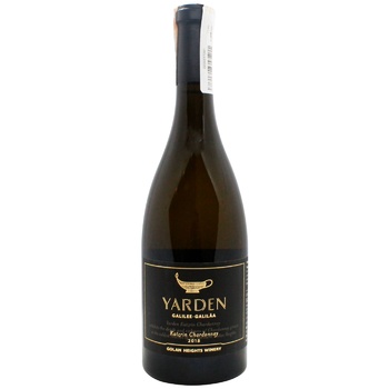 Вино Yarden Katzrin Chardonnay белое сухое 14,5% 0,75л - купить, цены на МегаМаркет - фото 1