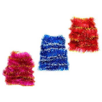 Fluffy Christmas Garland 2.5cm x 1.5m - buy, prices for - photo 4