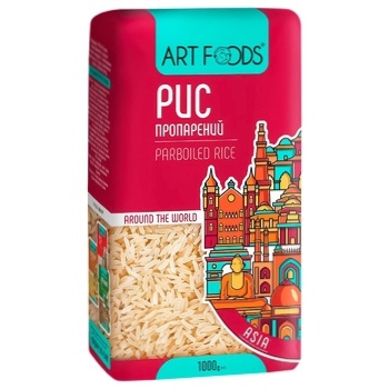 Art Foods Long Grain Parboiled Rice 1kg - buy, prices for ULTRAMARKET - photo 1