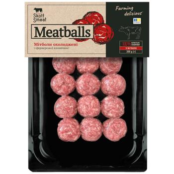 Skott Smeat Chilled Beef Meatballs 300g